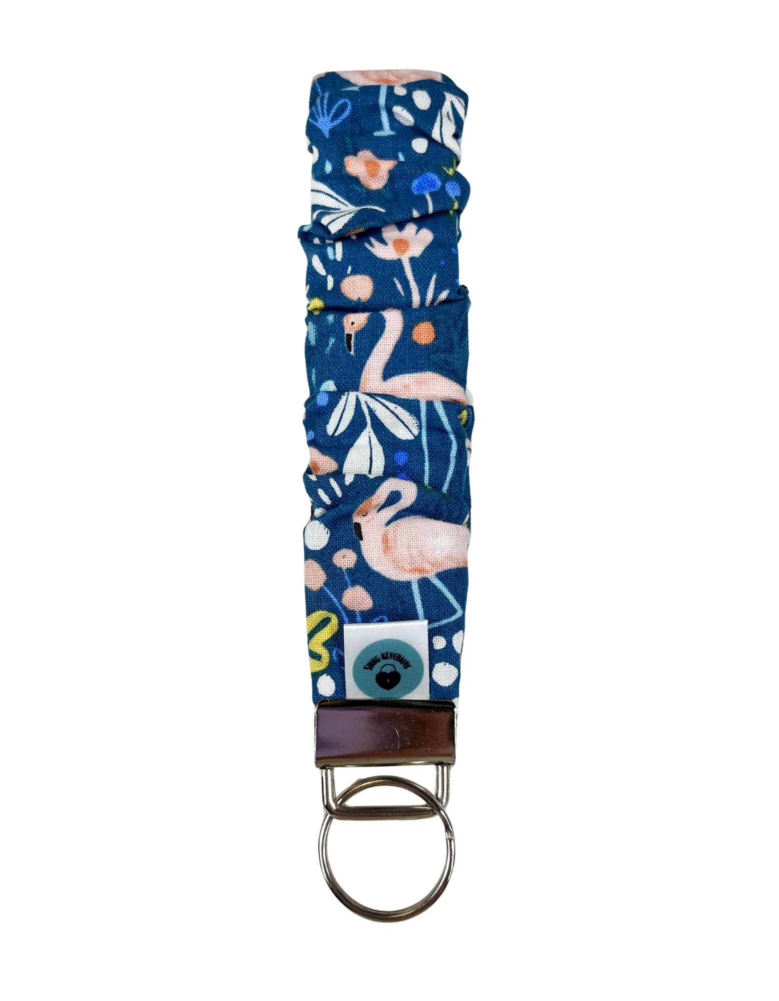 Wristlet-Scrunchie: Flamingo
