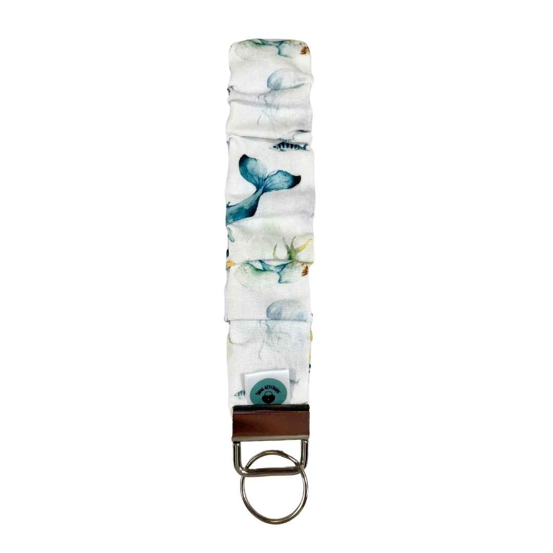 Wristlet-Scrunchie: Whale Tale