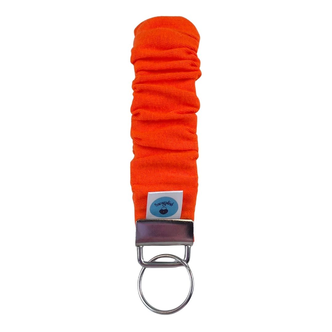 Wristlet-Scrunchie: Orange