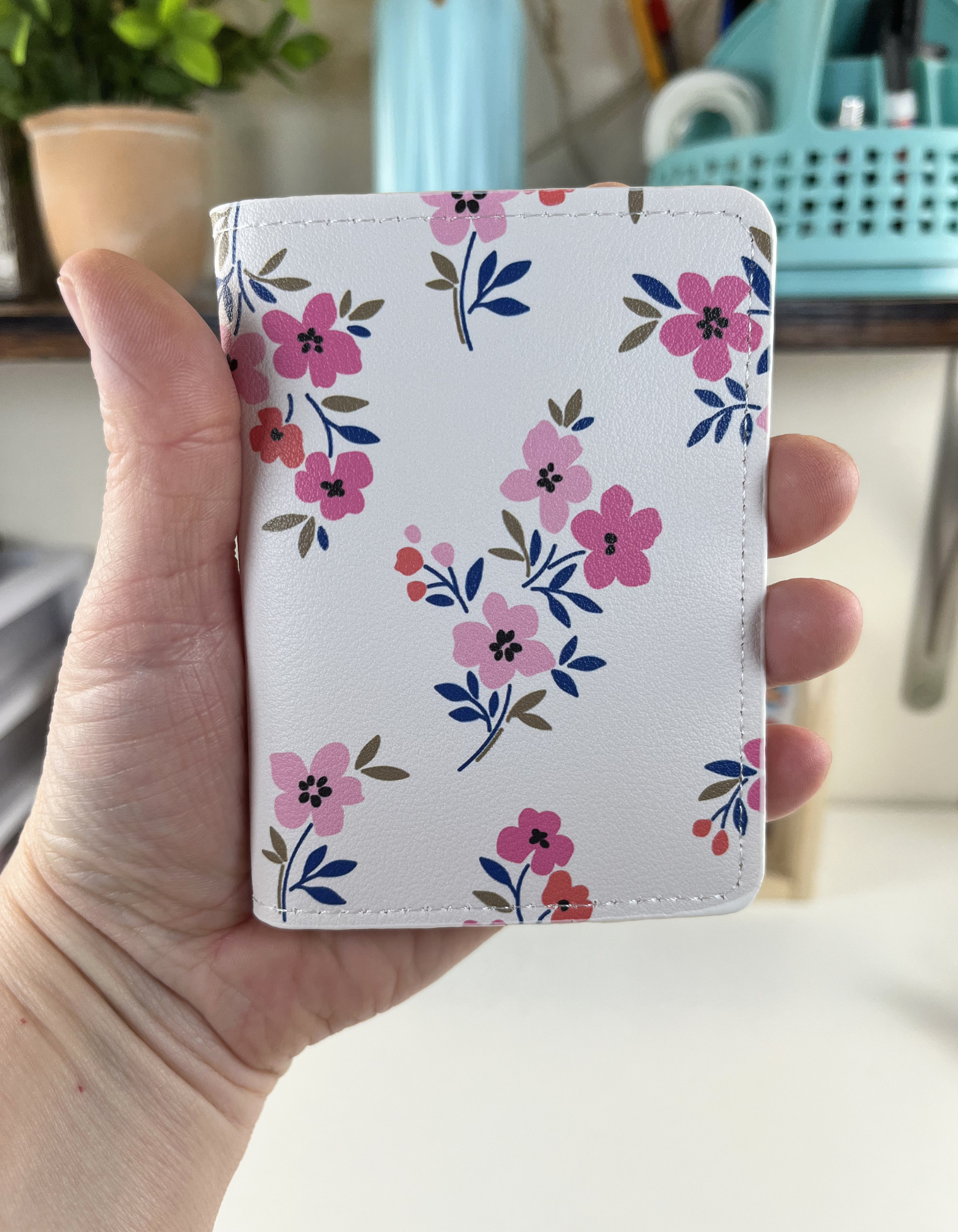 Cardholder Wallet: Sweet Pea