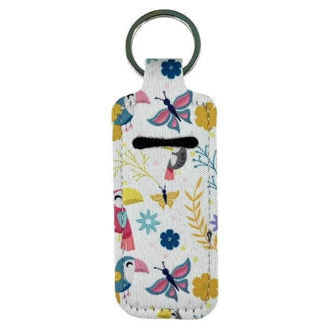 Lip Gloss Holder: Butterflies & Toucans