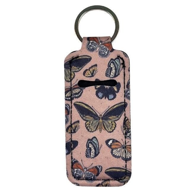 Lip Gloss Holder: Butterflies in Brown