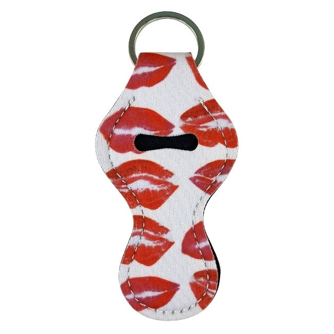 Lip Gloss Holder: Lips in Red
