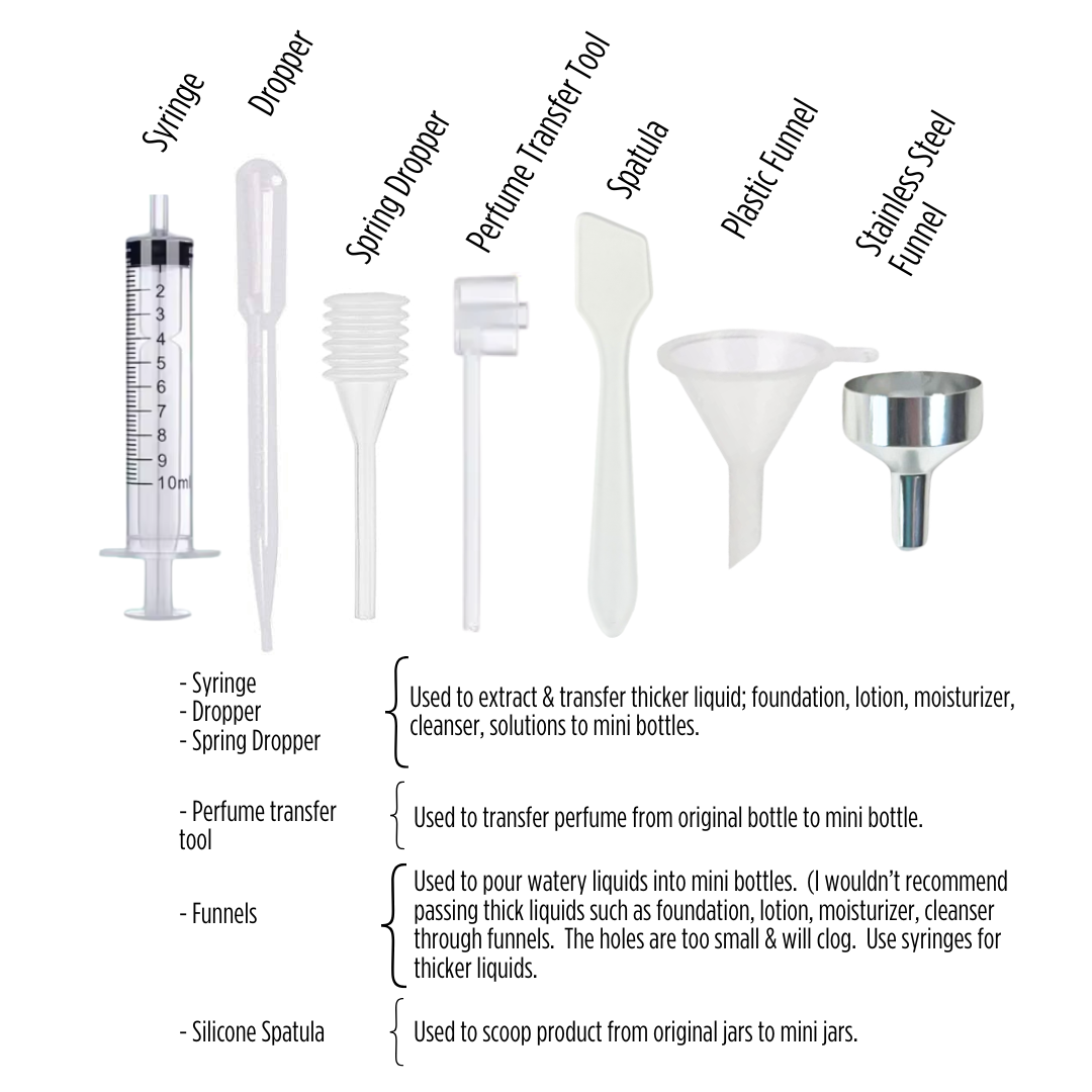 Beauty: 7-Piece Transfer Tool Kit
