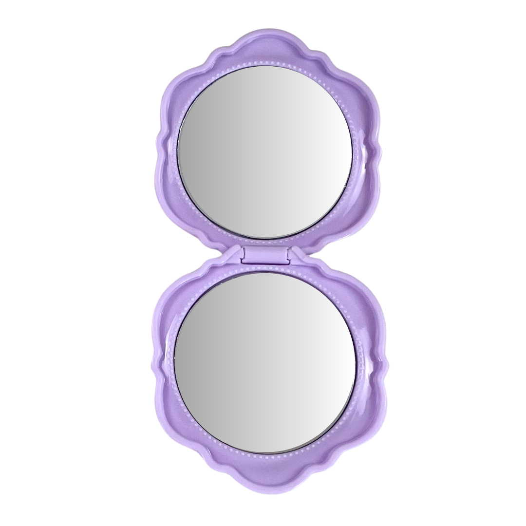 Beauty: Flower Compact Mirror