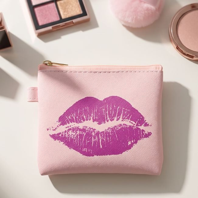 Lips Cosmetic Bag