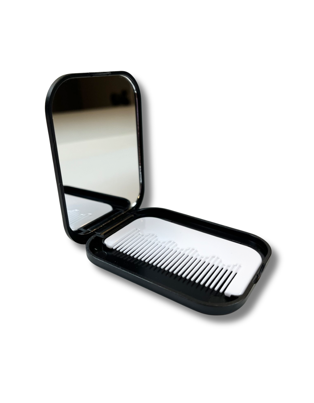 Beauty: Compact Mirror/Comb Combo