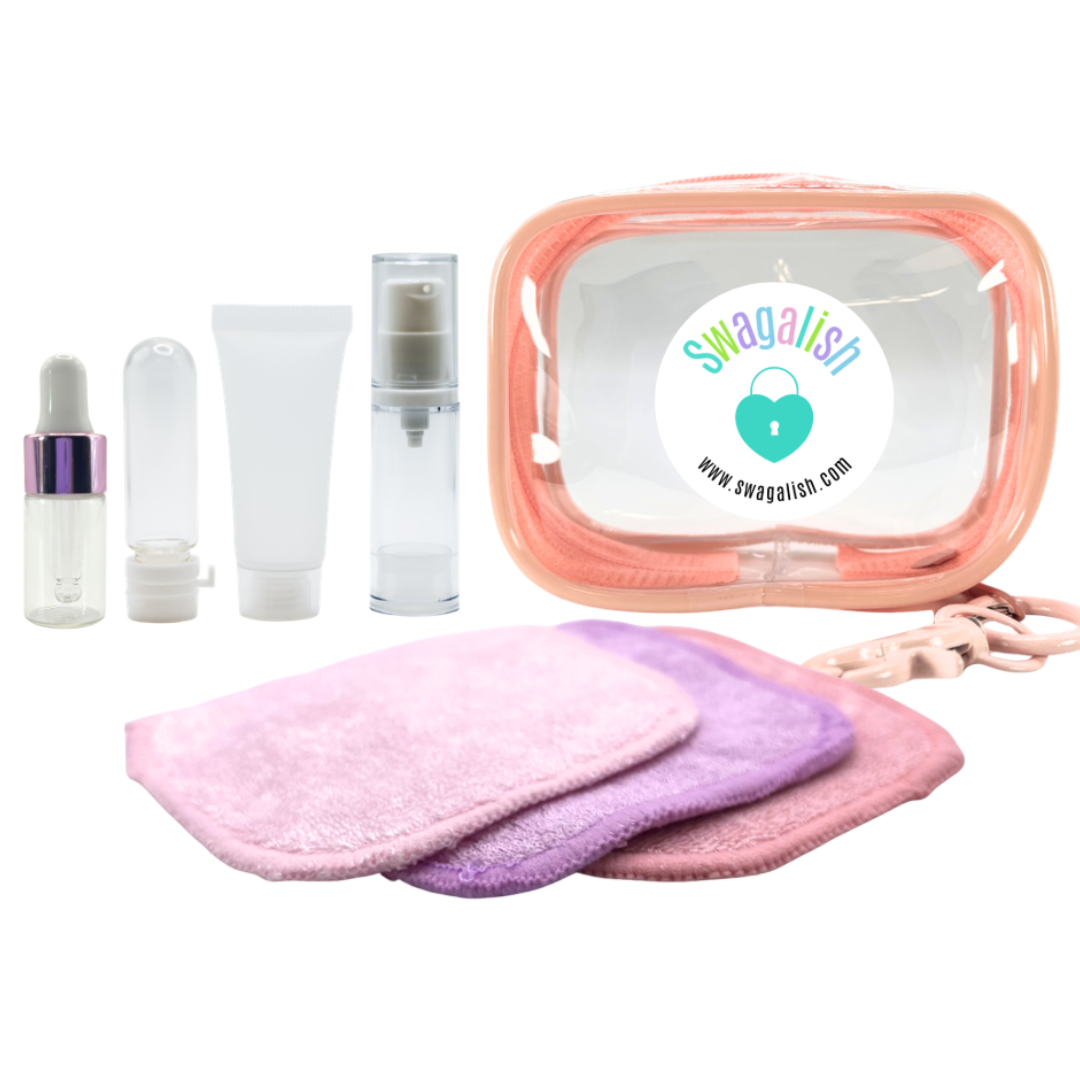 8-Piece Mini Refillable Cleansing Kit