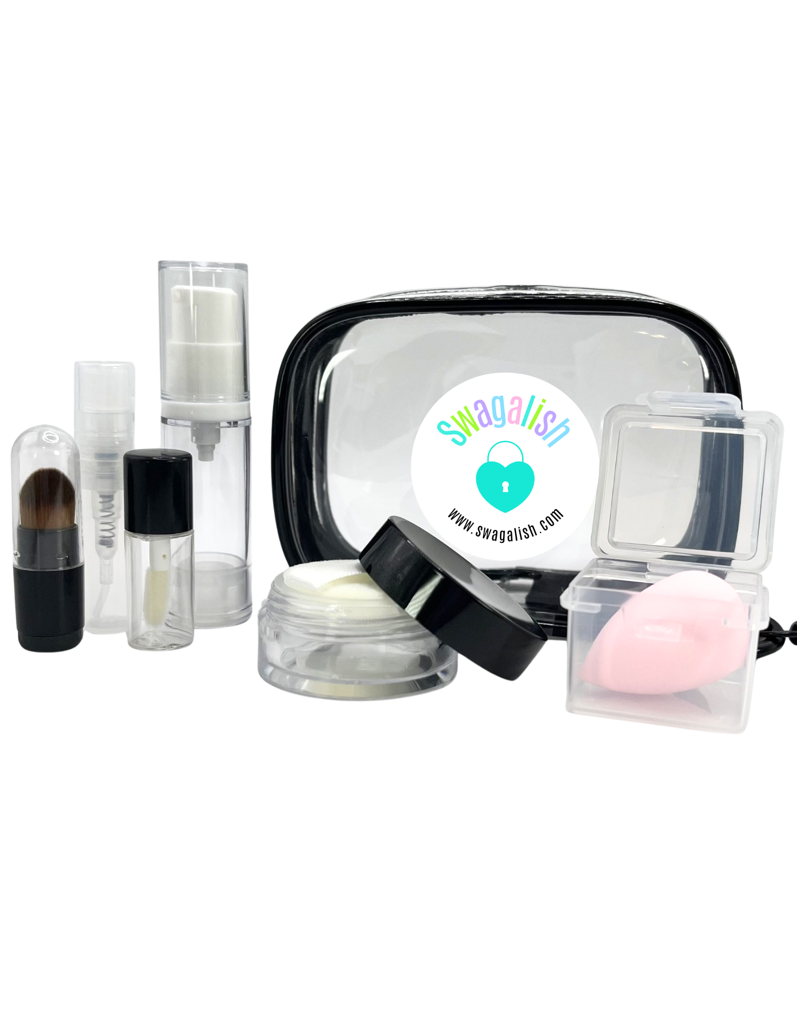 9-Piece Mini Refillable Make-Up Kit