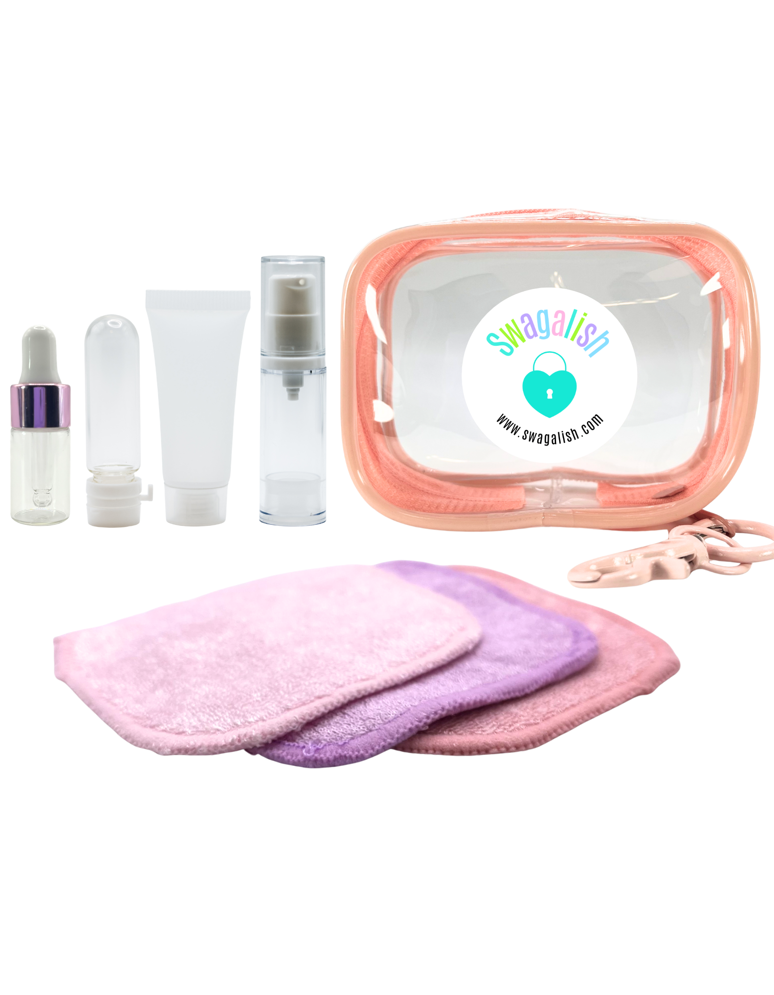 8-Piece Mini Refillable Cleansing Kit