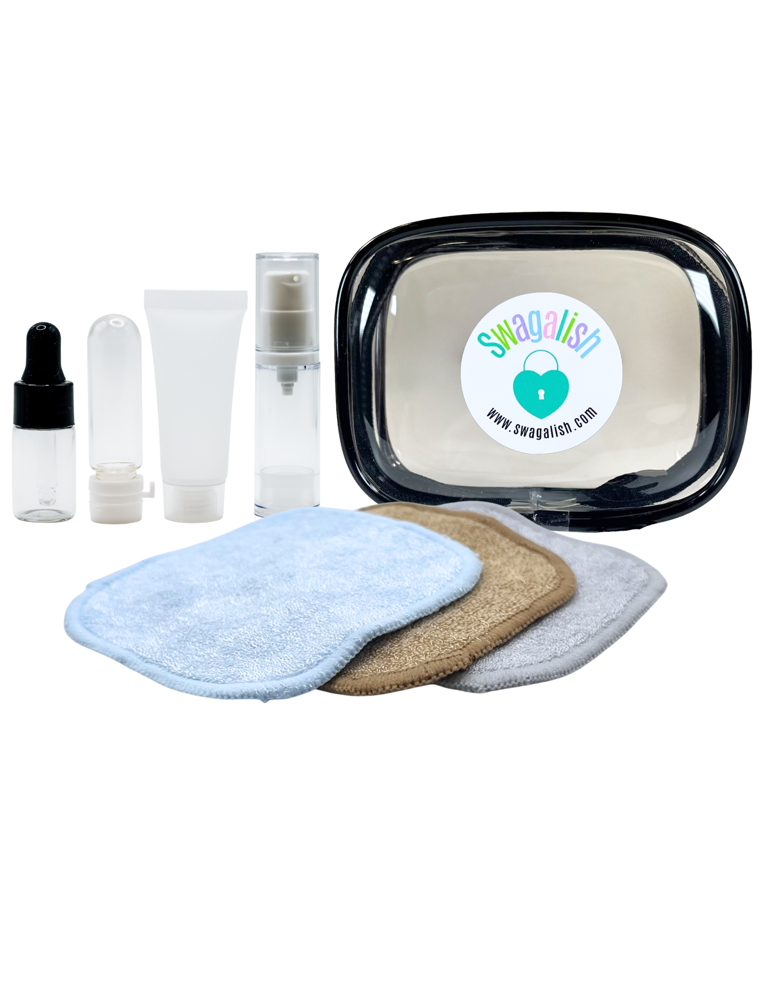 8-Piece Mini Refillable Cleansing Kit