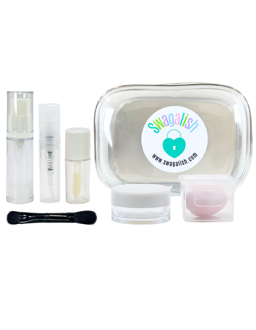 9-Piece Mini Refillable Make-Up Kit