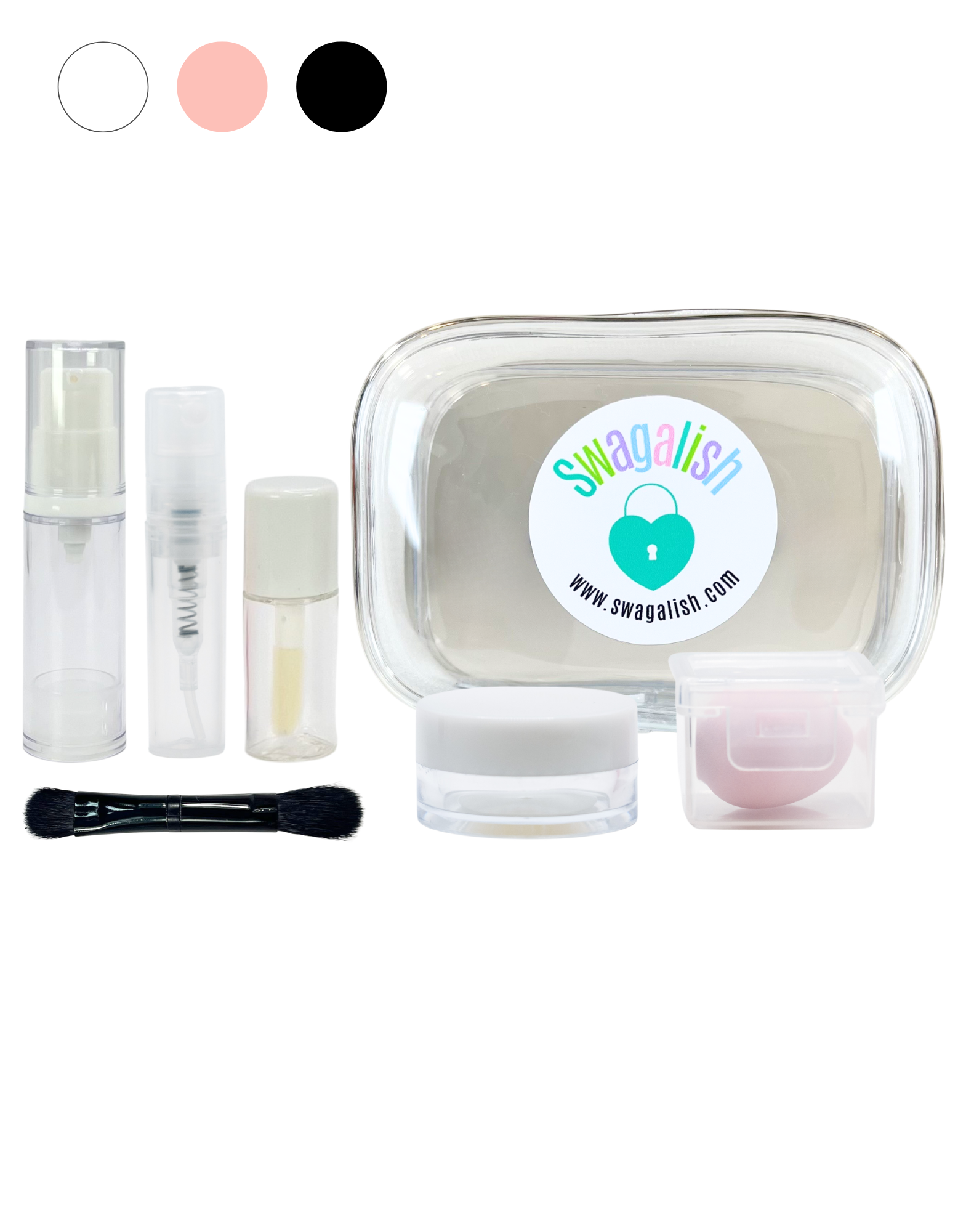 9-Piece Mini Refillable Make-Up Kit