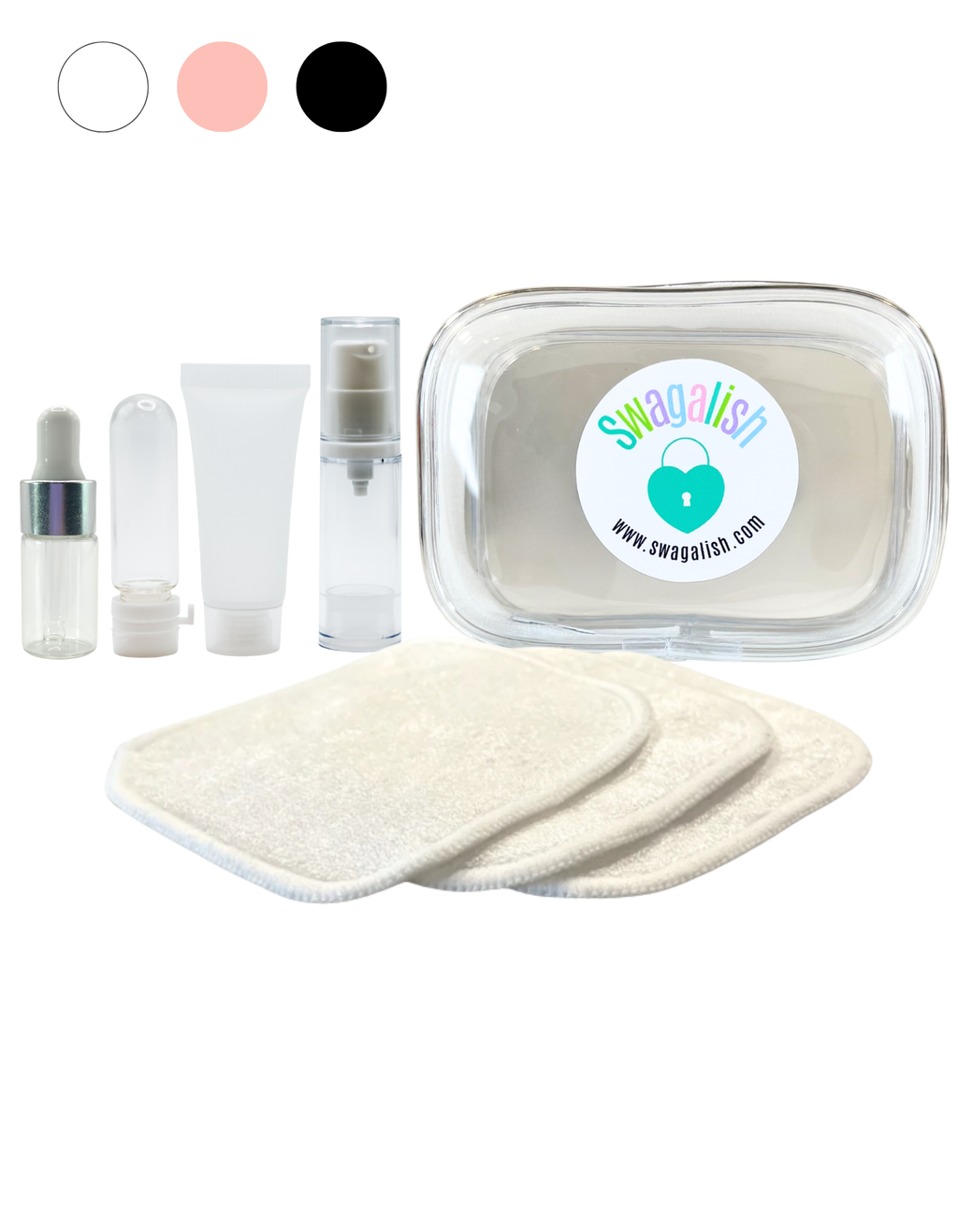 8-Piece Mini Refillable Cleansing Kit