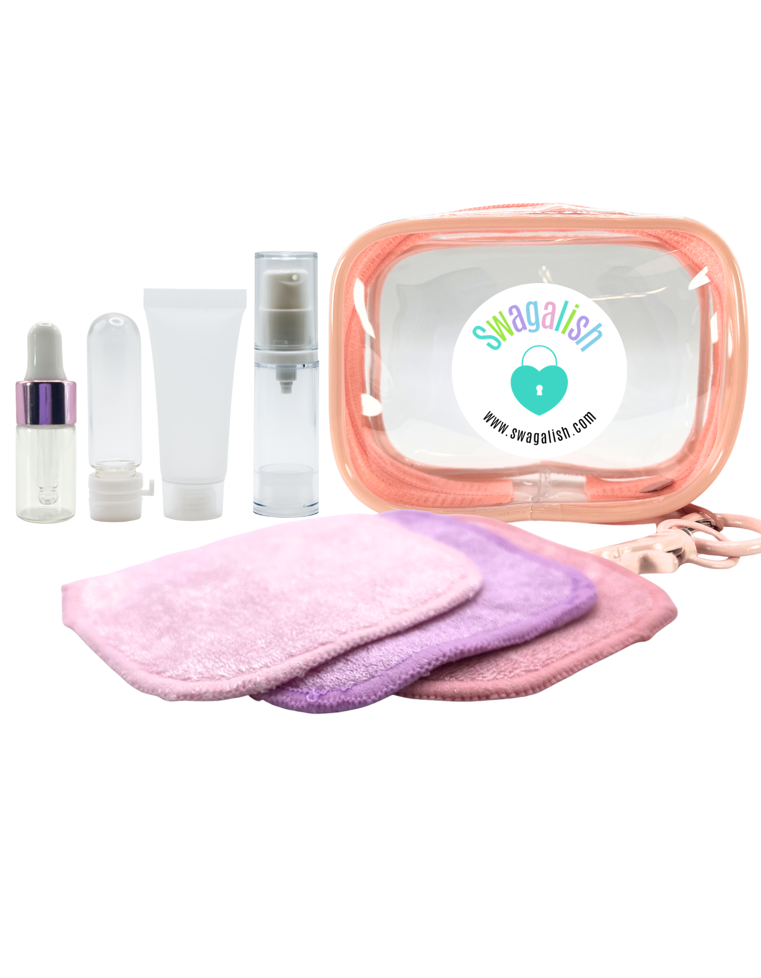 8-Piece Mini Refillable Cleansing Kit