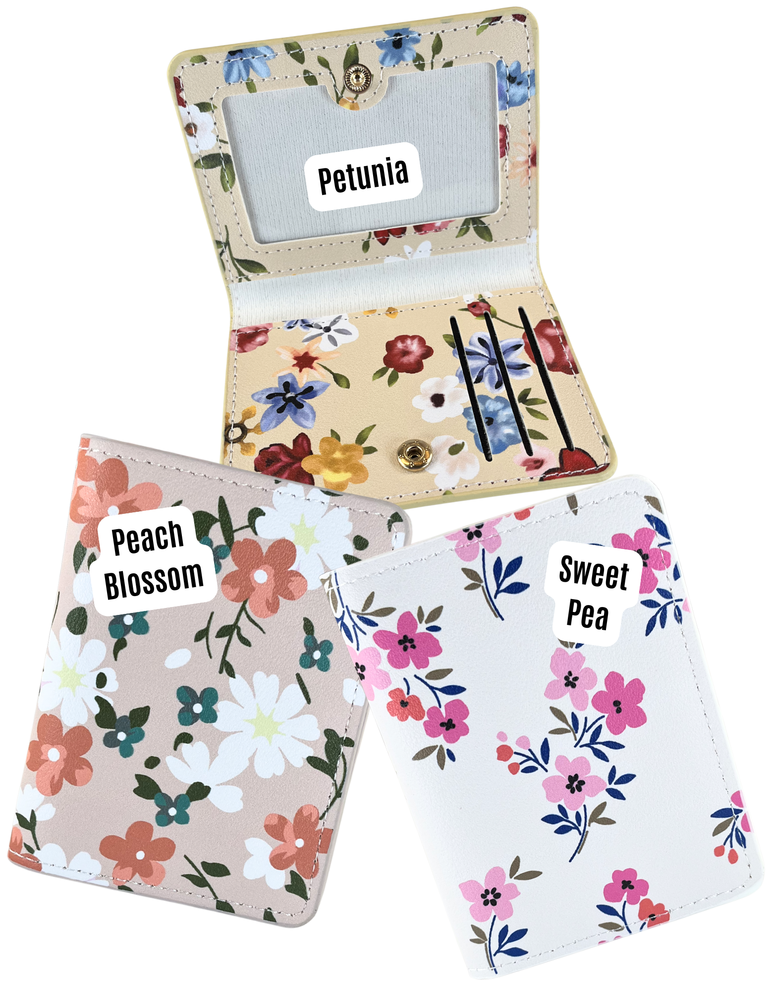 Cardholder: The Minimalist-Flowers