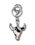 Keychain Charm: Cow Head