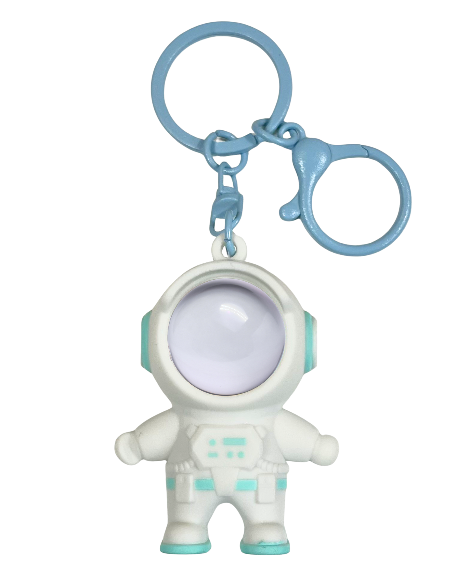 Keychain Charm: Flashlights Astronauts