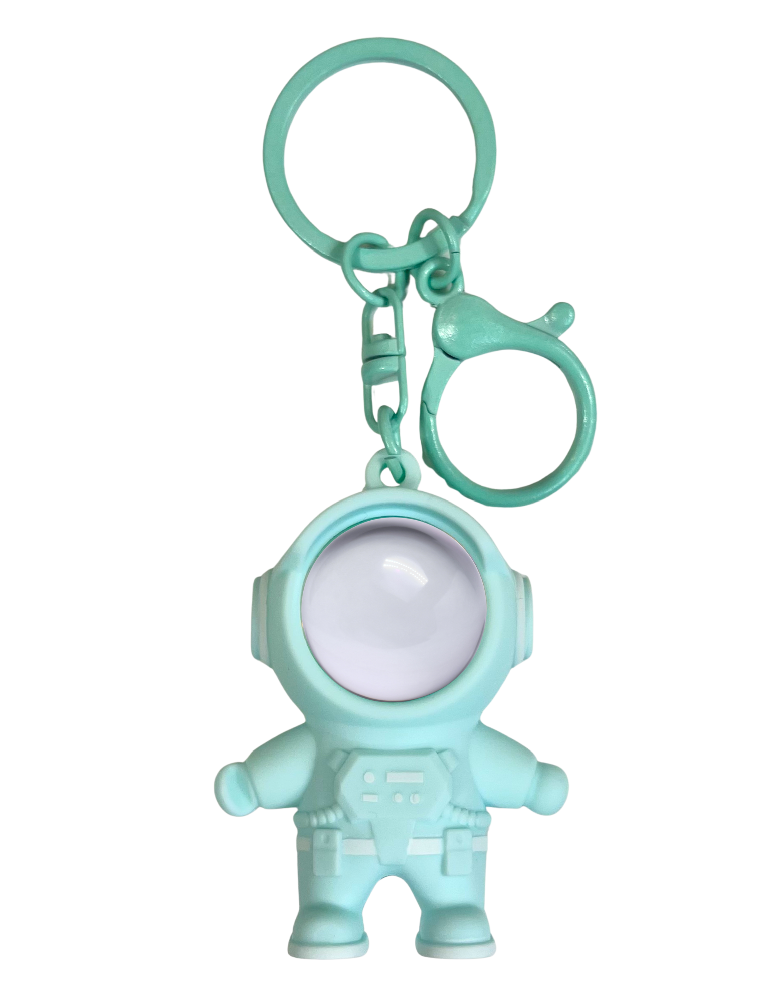 Keychain Charm: Flashlights Astronauts