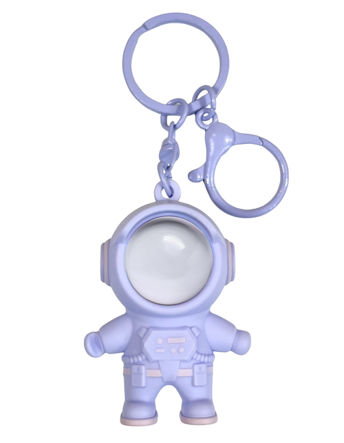 Keychain Charm: Flashlights Astronauts