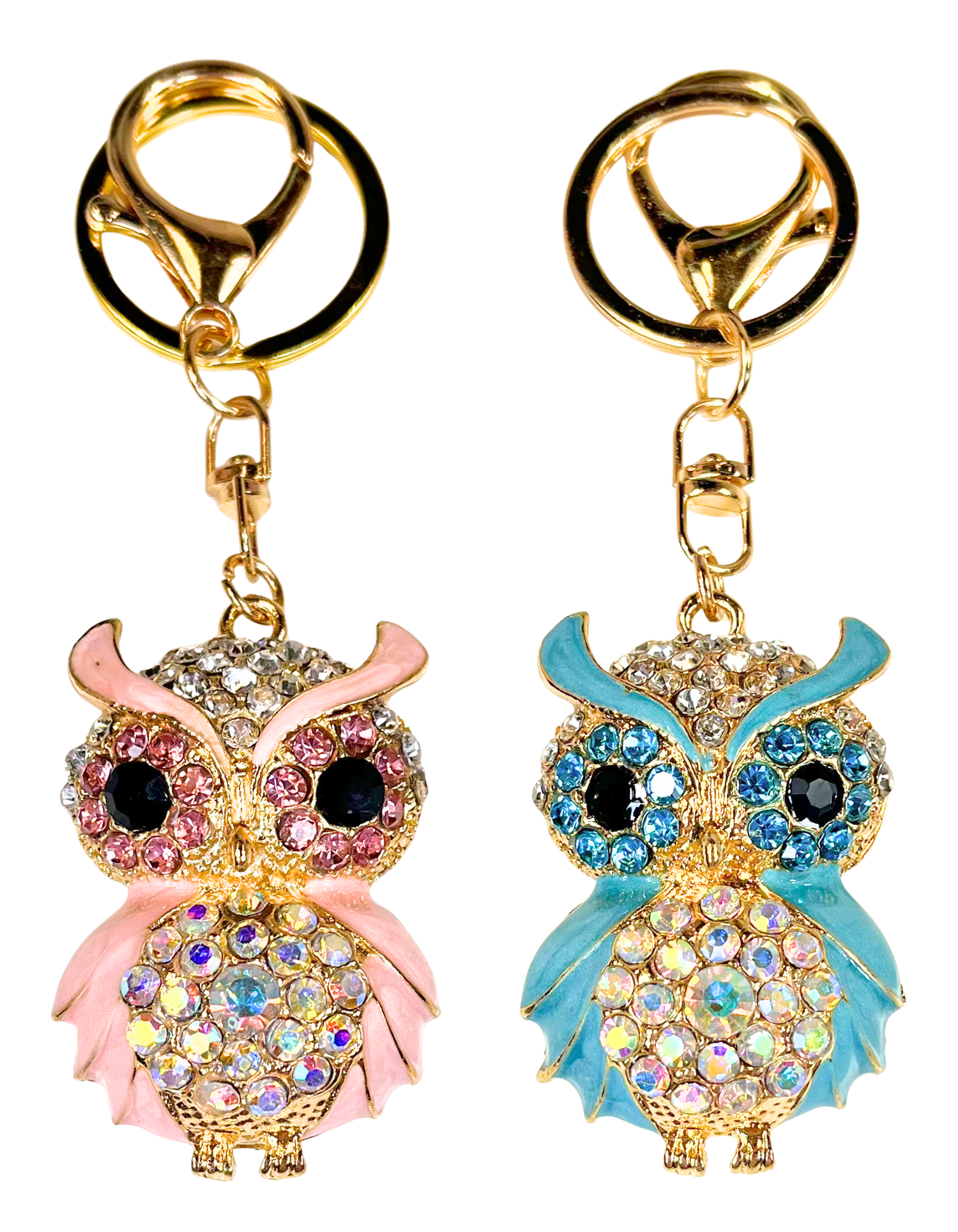 Charm: Rhinestone Owl