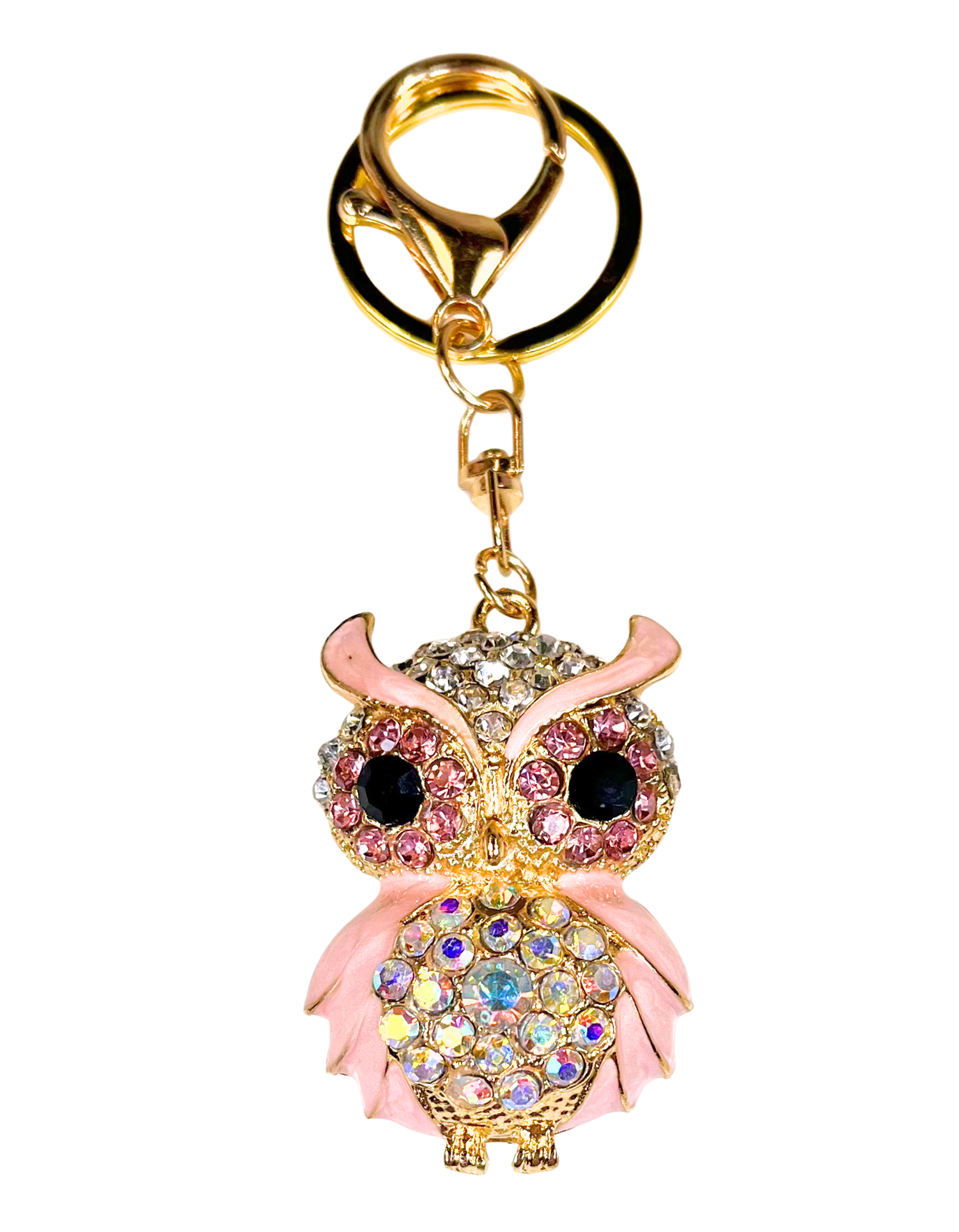Charm: Rhinestone Owl