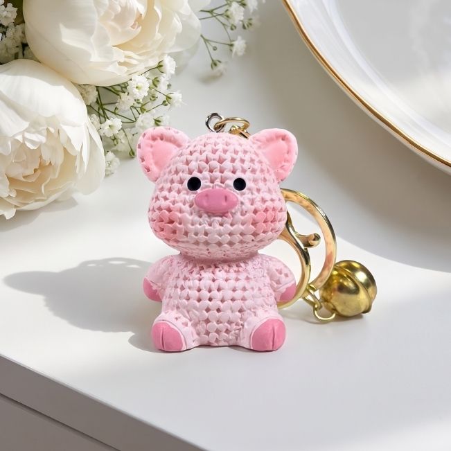 Charm: Pig in Pink