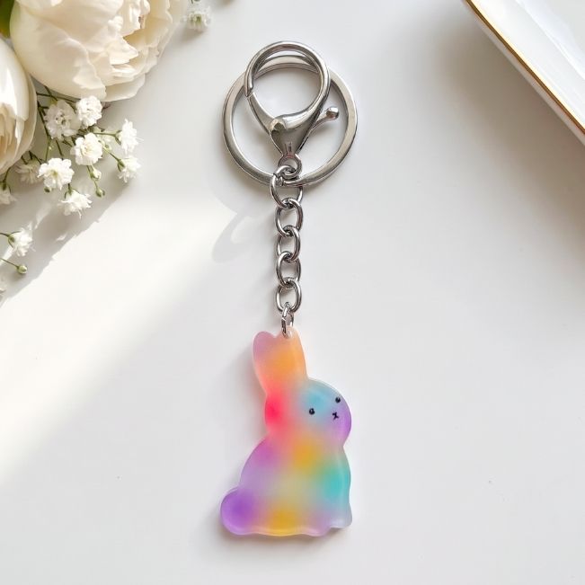 Charm: Acrylic Bunny