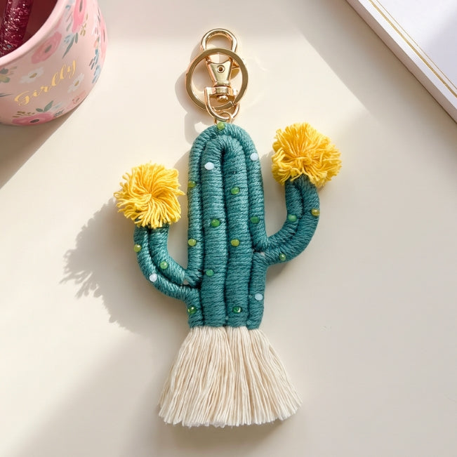 Charm: Knit Cactus