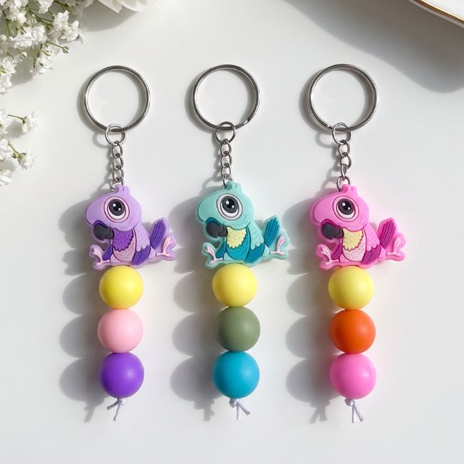 Charm: Beaded Birds