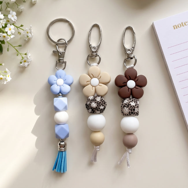Charm: Beaded Carnation