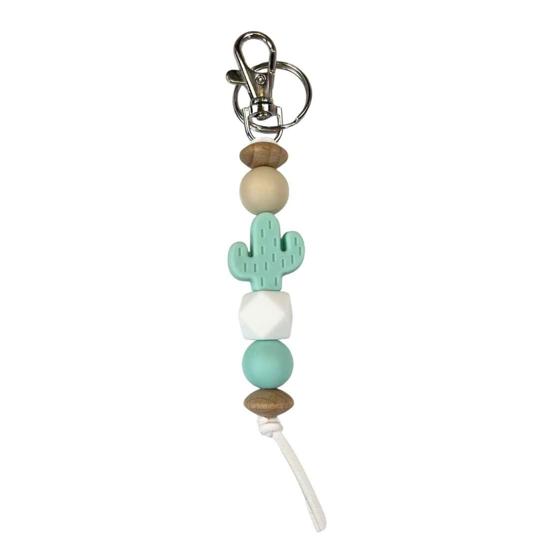 Charm: Beaded Cactus