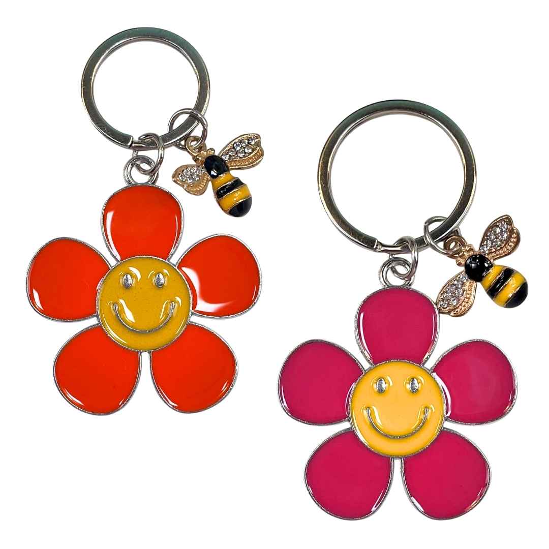 Charm: Flower with Bee