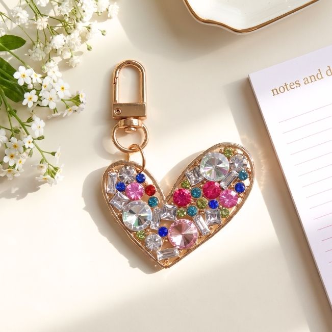 Charm: Jewel Heart
