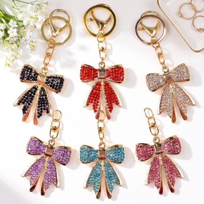 Charm: Rhinestone Bows
