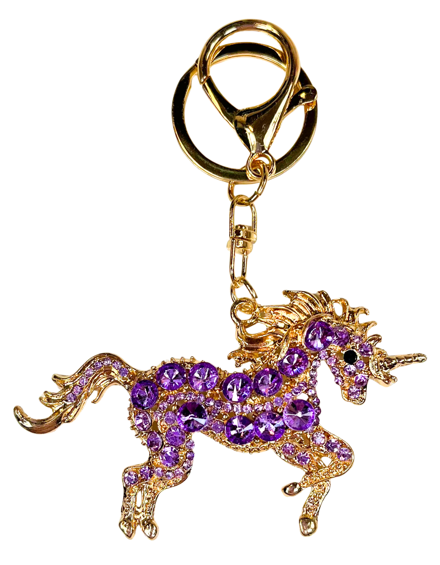 Charm: Rhinestone Unicorns