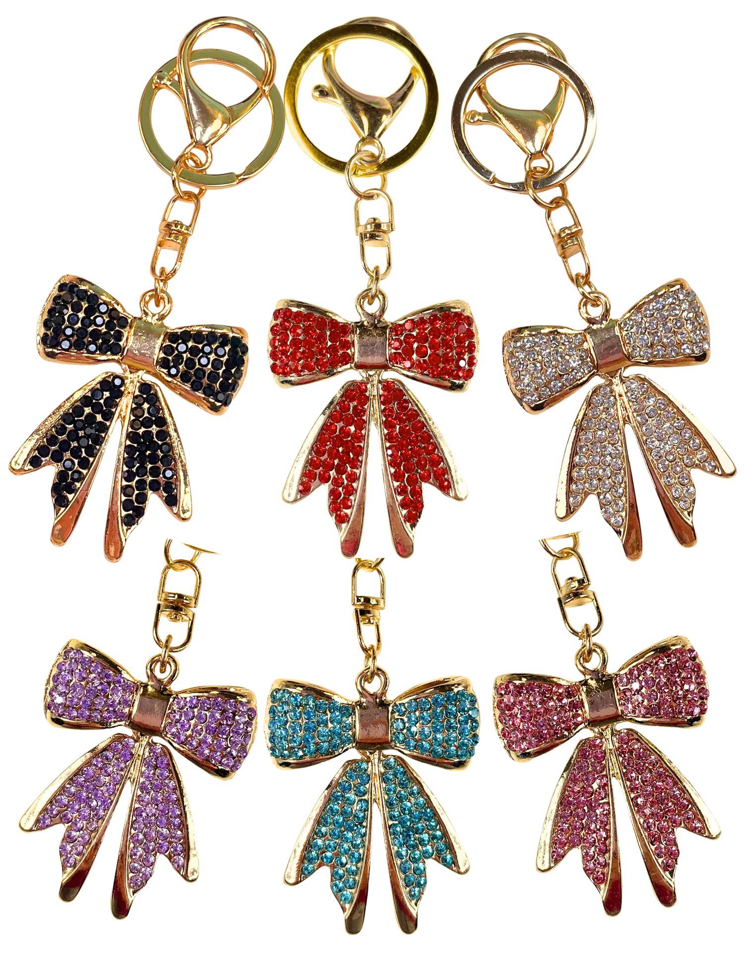 Charm: Rhinestone Bows