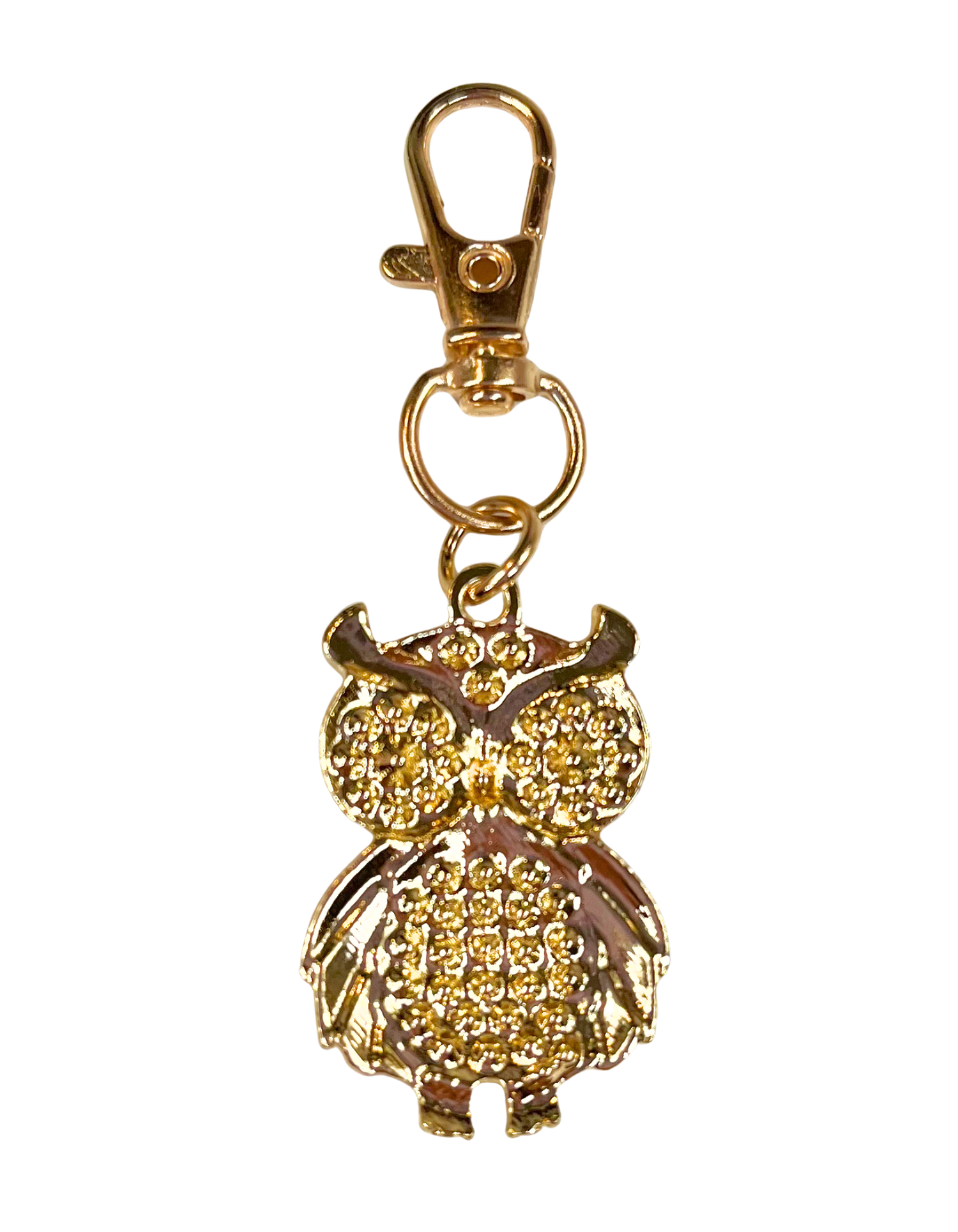 Charm: Mini Rhinestone Owl
