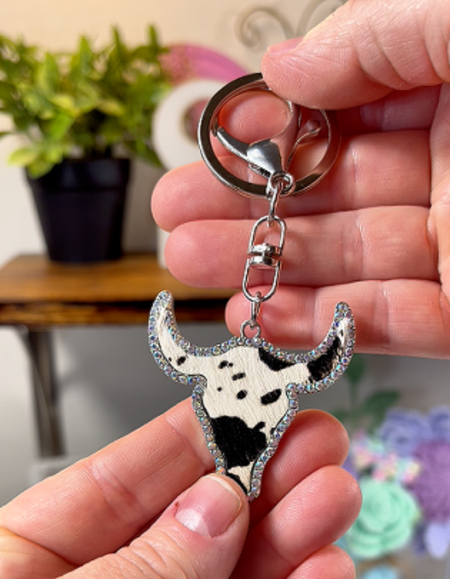 Charm: Cow Head