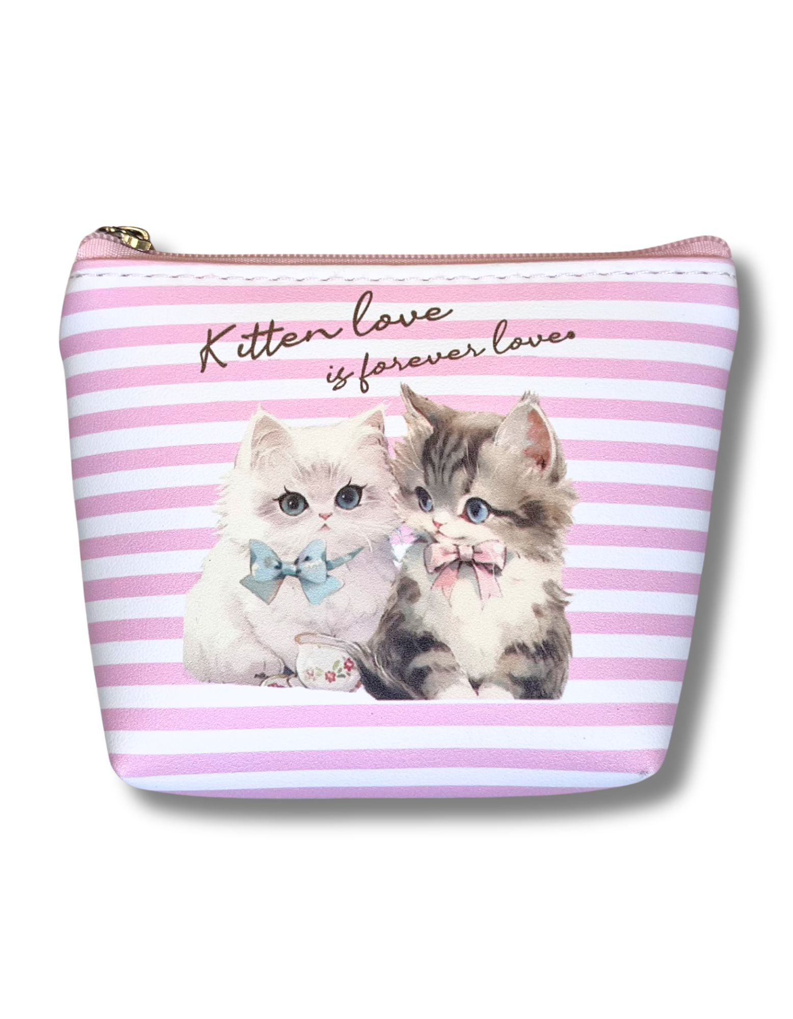 Mini Purse: Kittens in Pink