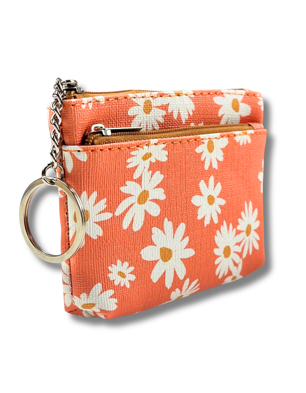 Coin Purse: Daisies 2-Zip