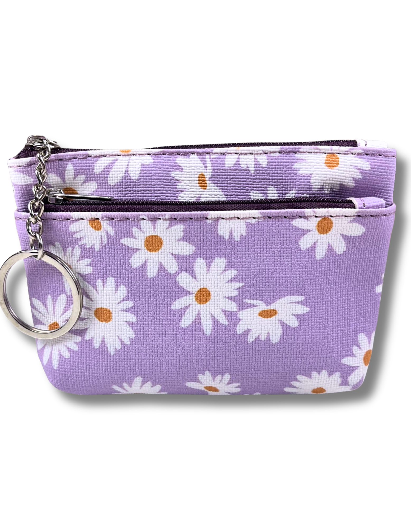 Coin Purse: Daisies 2-Zip
