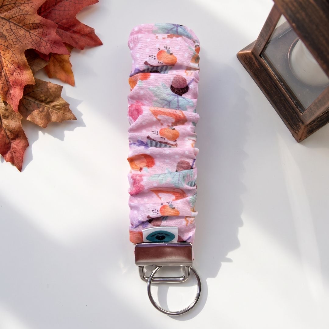 Wristlet-Scrunchie: Pumpkin Spice