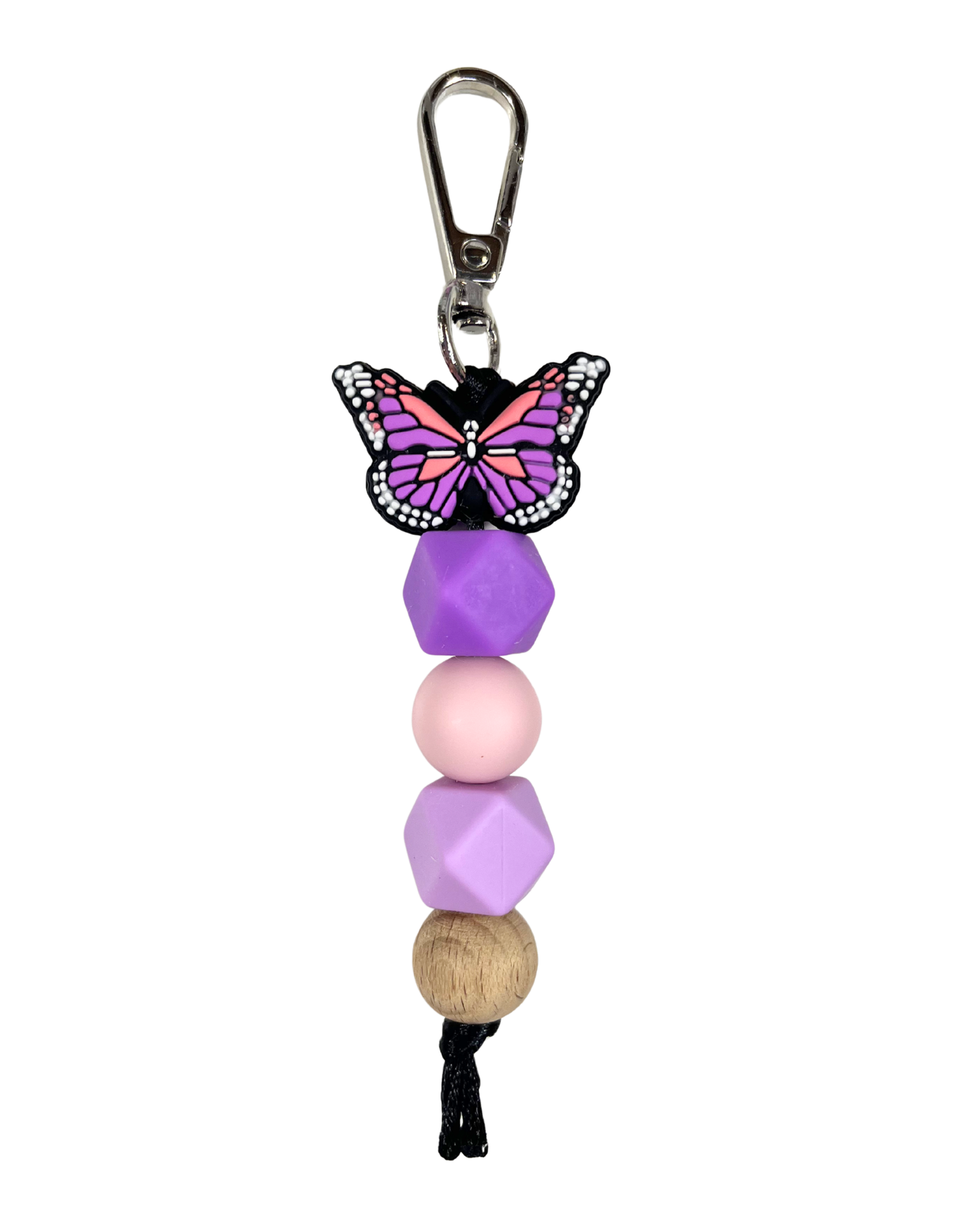 Keychain Charm: Beaded Butterfly