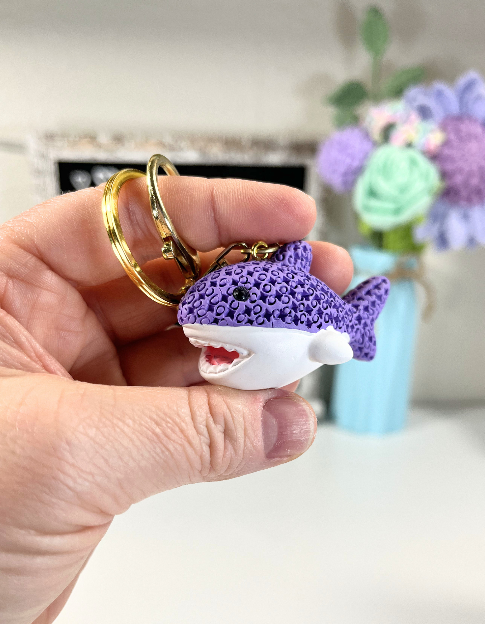 Keychain Charm: Shark