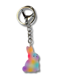 Keychain Charm: Acrylic Bunny