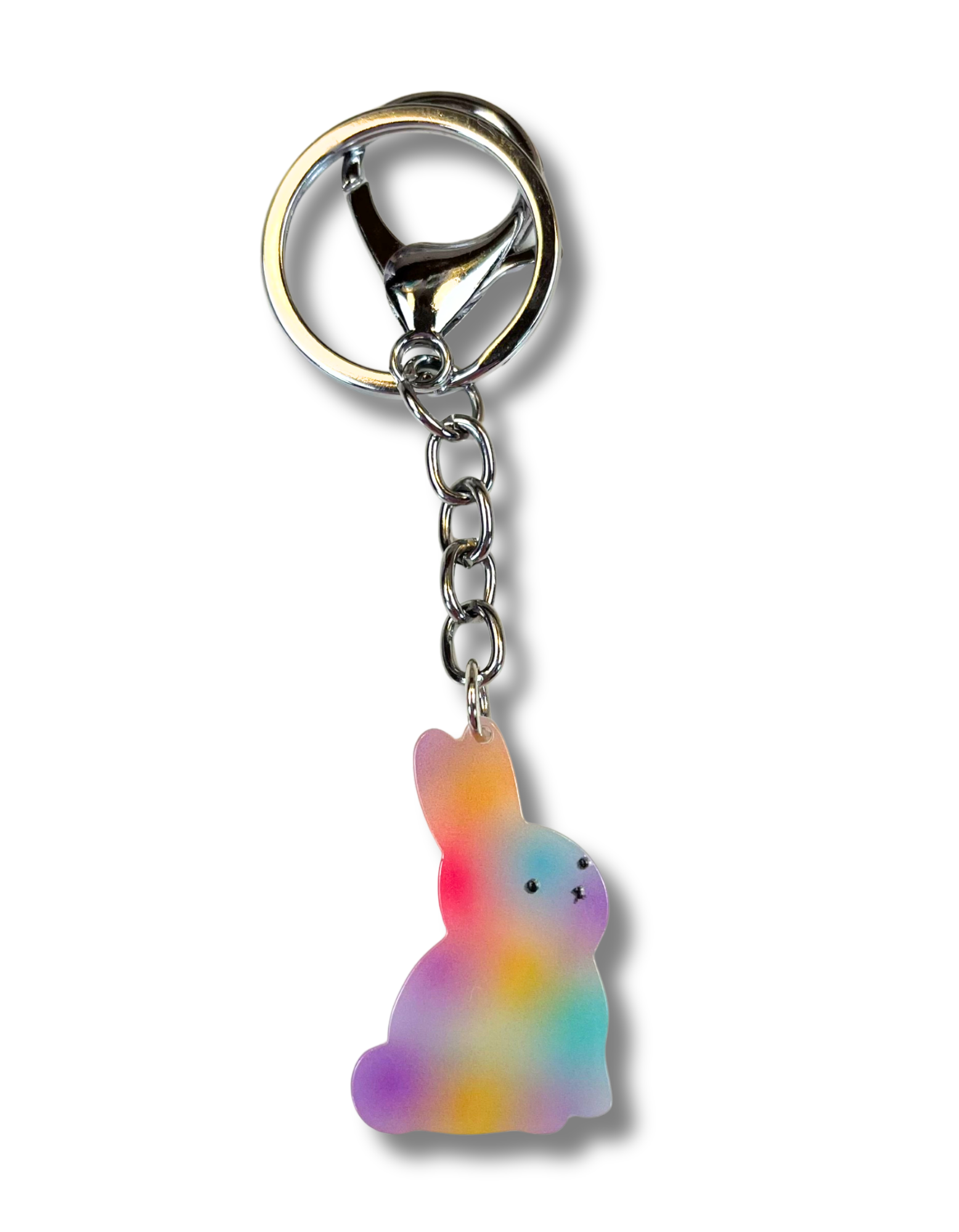Keychain Charm: Acrylic Bunny