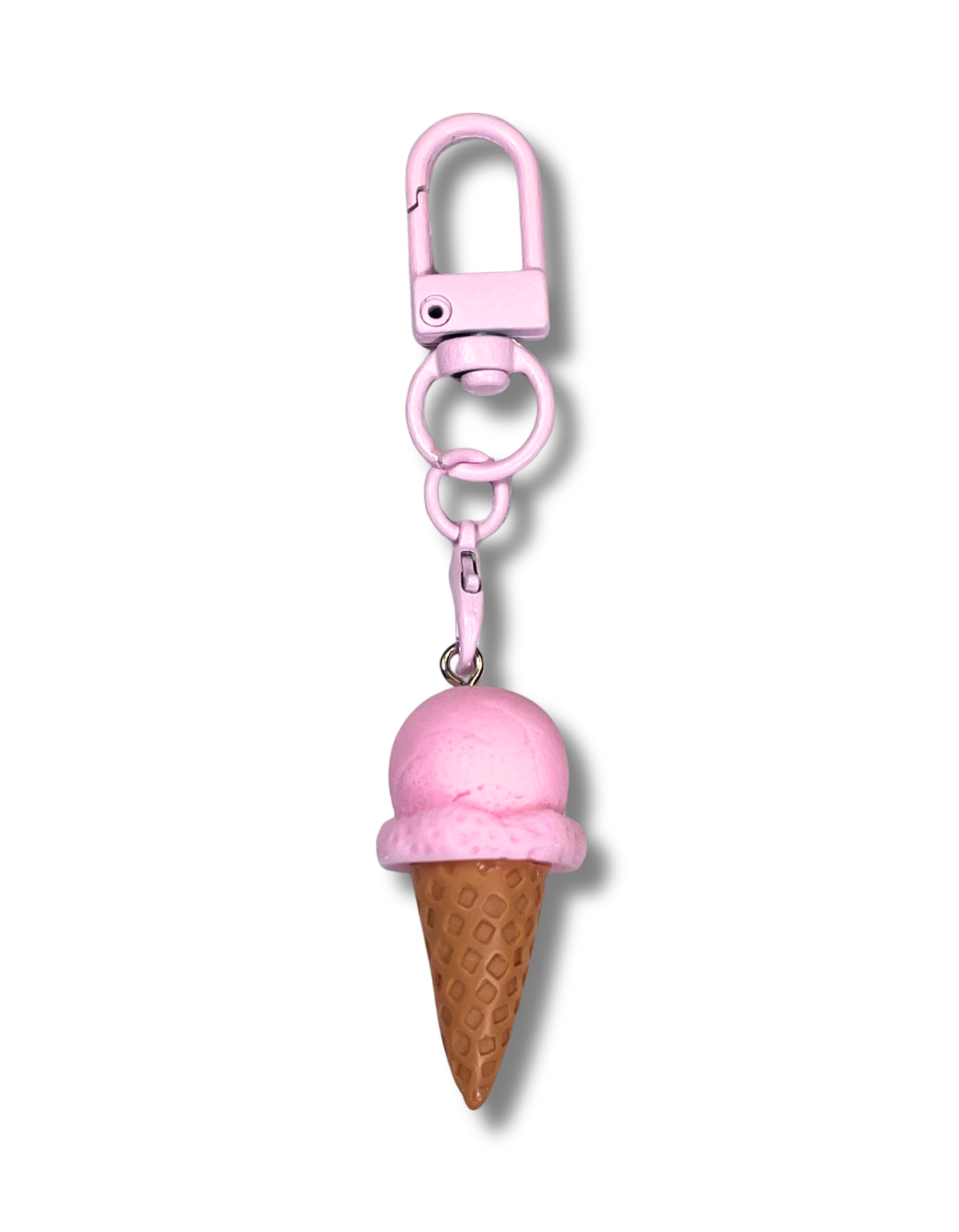 Keychain Charm: Ice Cream Cone