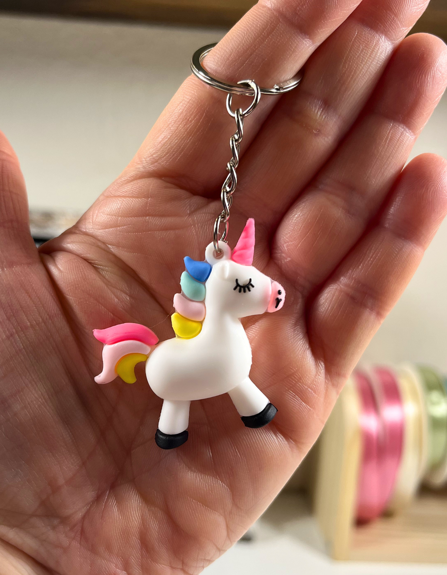 Keychain Charm: Unicorn II