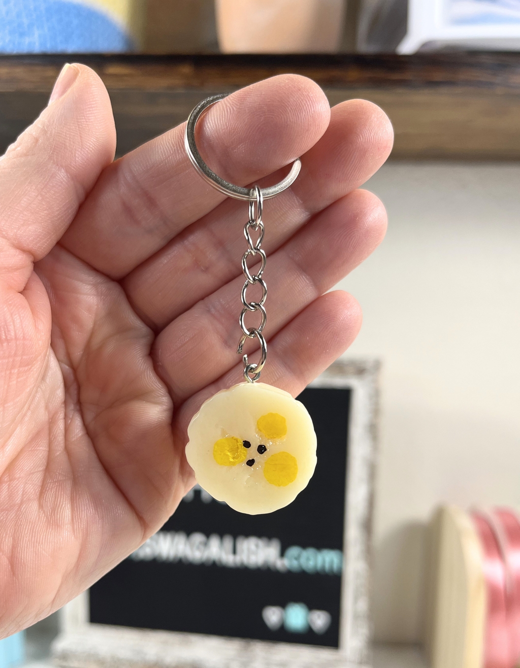 Keychain Charm: Fruit Slices